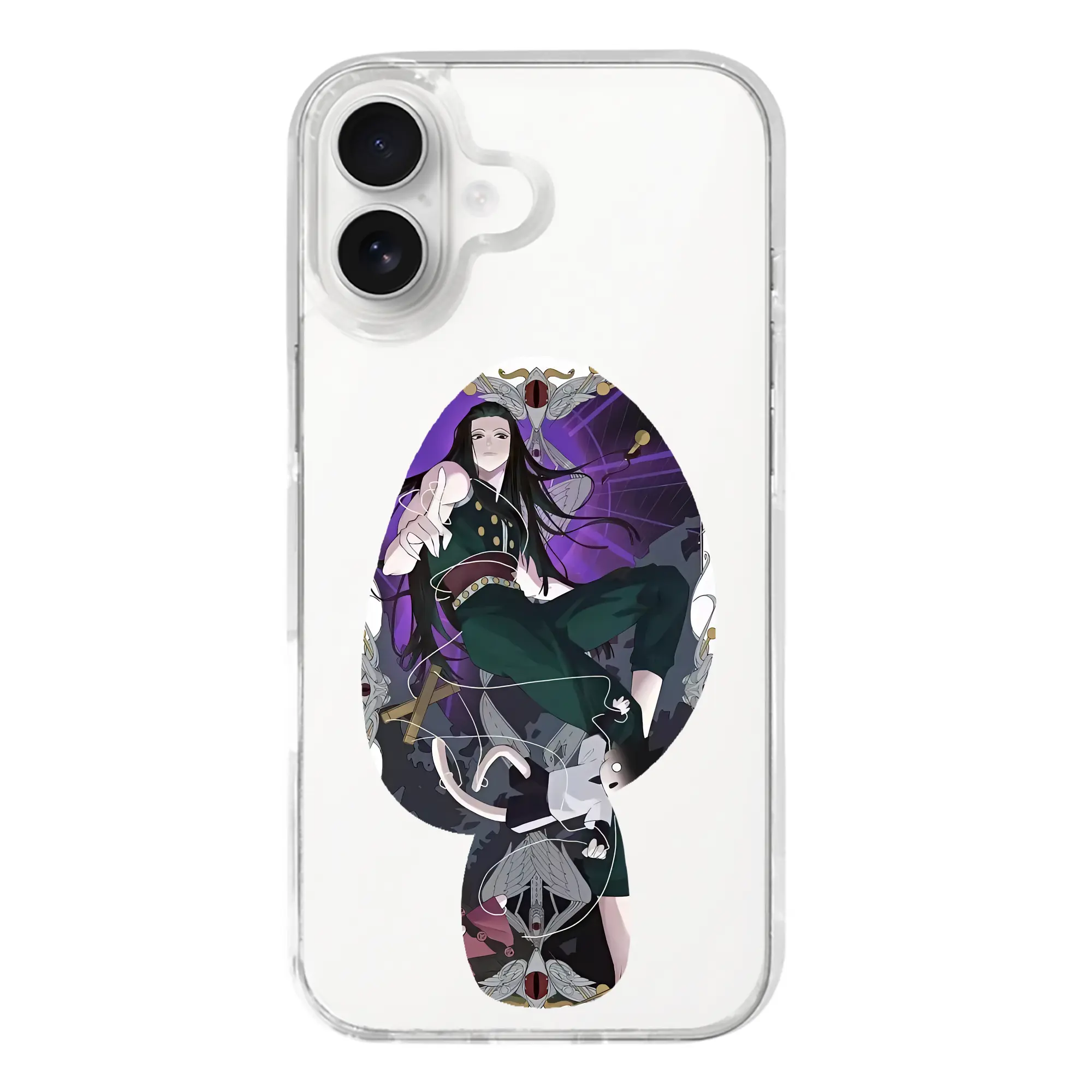 ハンター×ハンター グッズ イルミ＝ゾルディック - iPhone 17シリーズ 透明スマホケース – 薄型・耐衝撃・精密フィット保護カバー